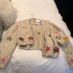 Zara Floral Cardigan